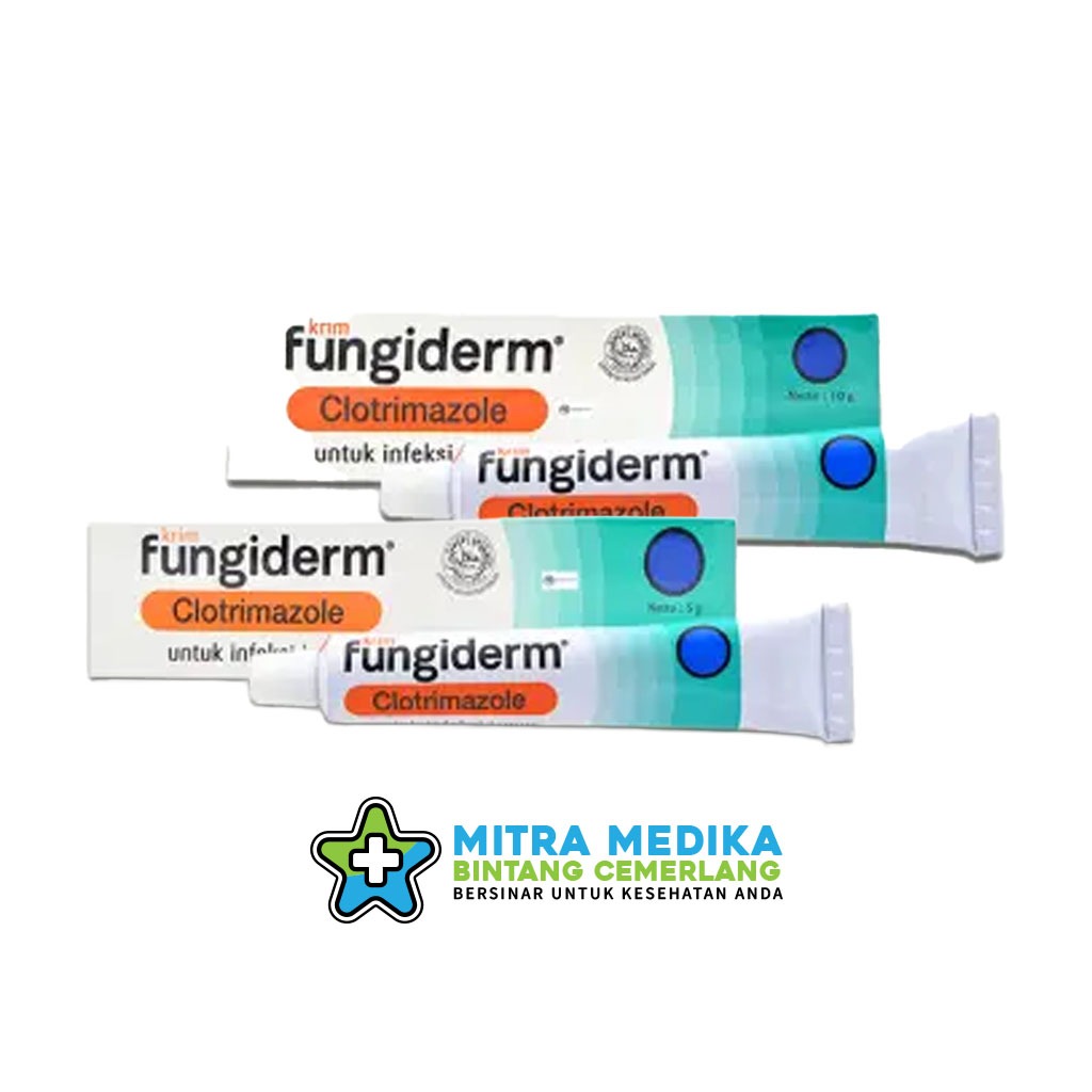 FUNGIDERM SALEP CLOTRIMAZOLE UNTUK INFEKSI JAMUR (1 KOTAK)