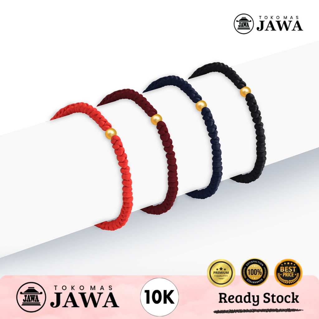 Gelang Tali Emas Yora Kadar 10 Karat Toko Mas Jawa