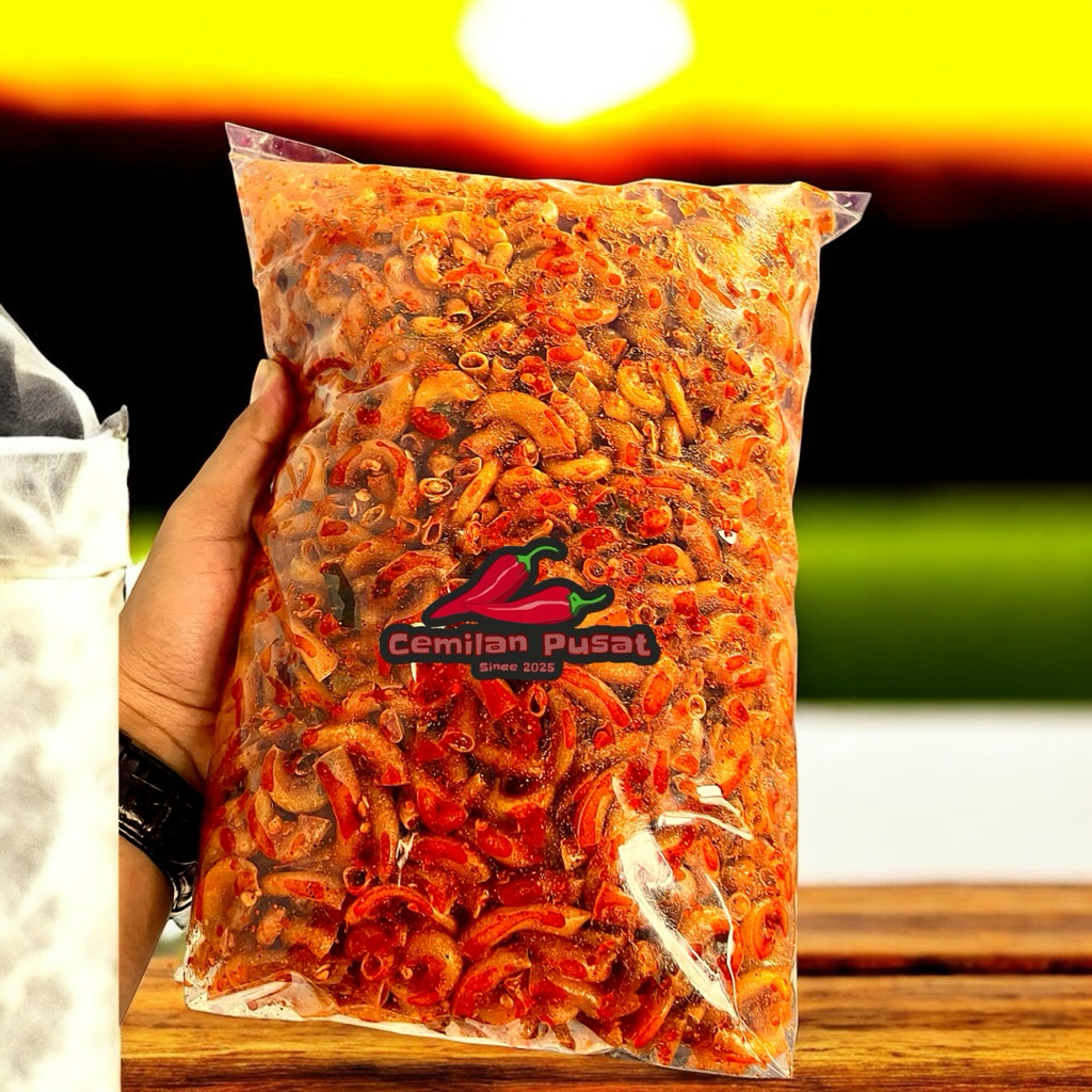 

Makaroni kriuk 250gr pedas gurih Cemilan pusat