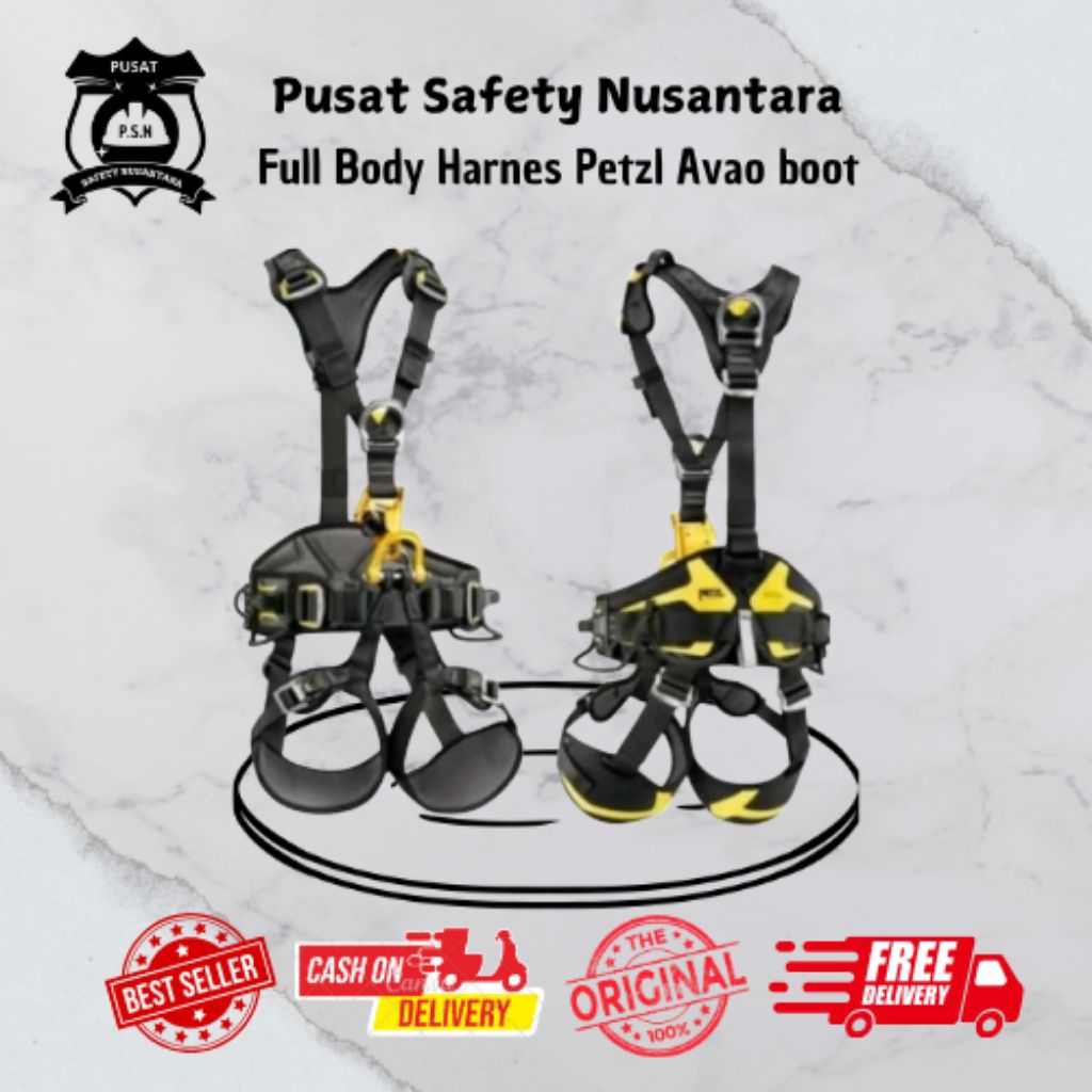 FULL BODY HARNES PETZL AVAO BOD FAST ORIGINAL / Full Body Petzl Avao Bod Fast
