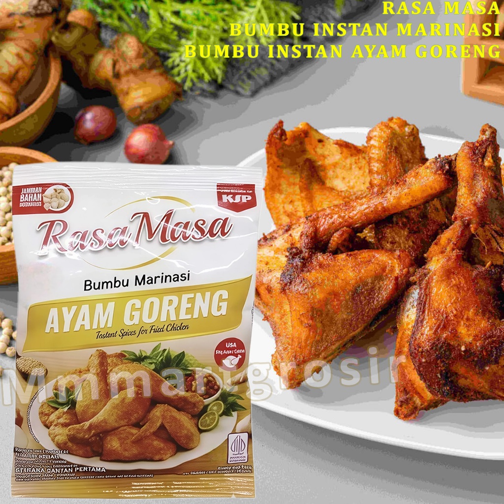 

Rasa Masa / Bumbu Masak Marinasi / Bumbu Instan Ayam Goreng / 25gr