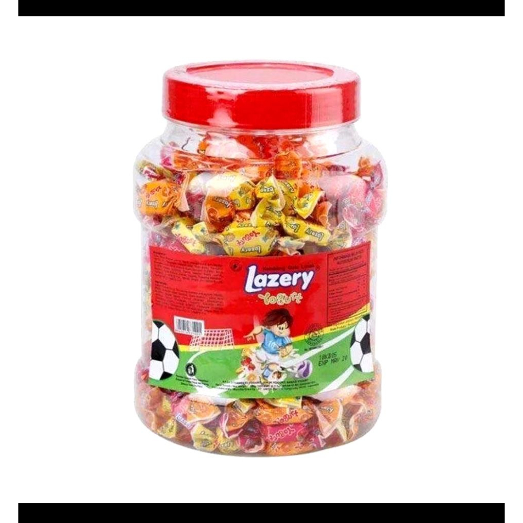 

PERMEN LAZERY YOGURT TOPLES ISI 200pcs