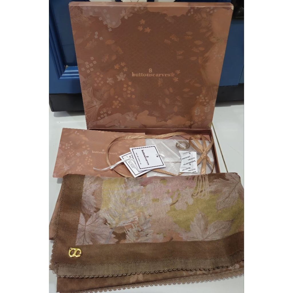 PRELOVED BUTTONSCARVES ISELTWALD COCOA