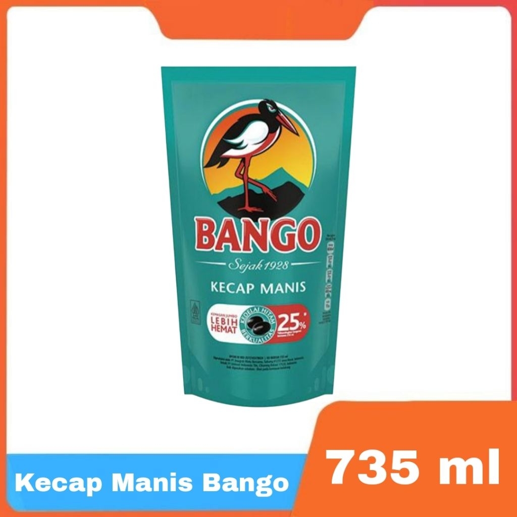 

Kecap Manis BANGO 735ml/1000gr