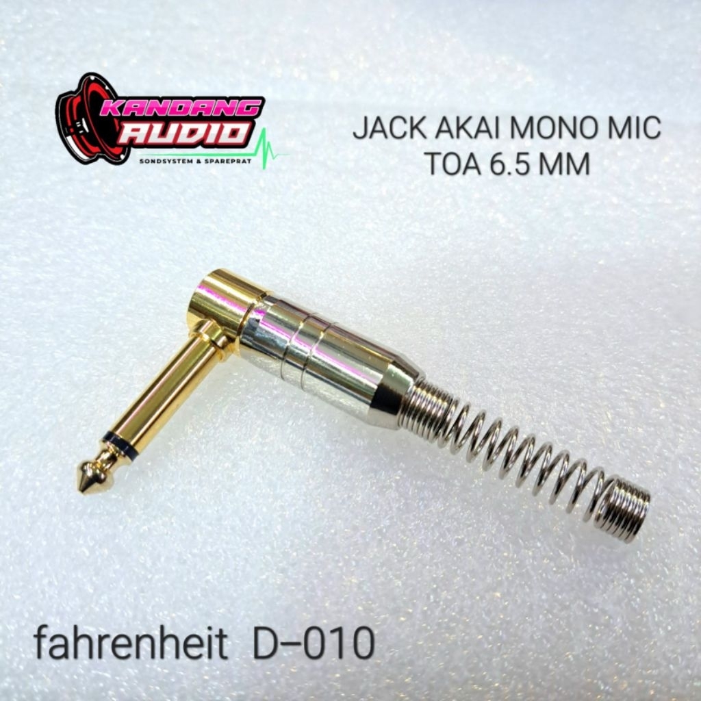 JACK AKAI ( L ) MONO 6.5MM FAHRENHEIT