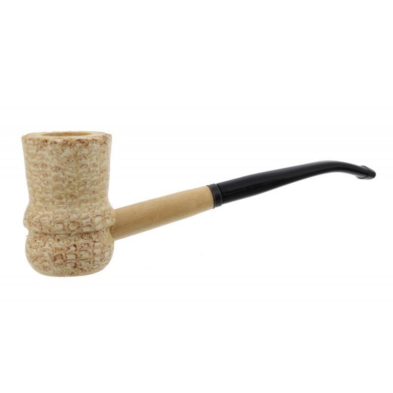 Missouri Meerschaum Great Dane Spindle Corn Cob Pipe - Pipa Cangklong - Pipa Jagung