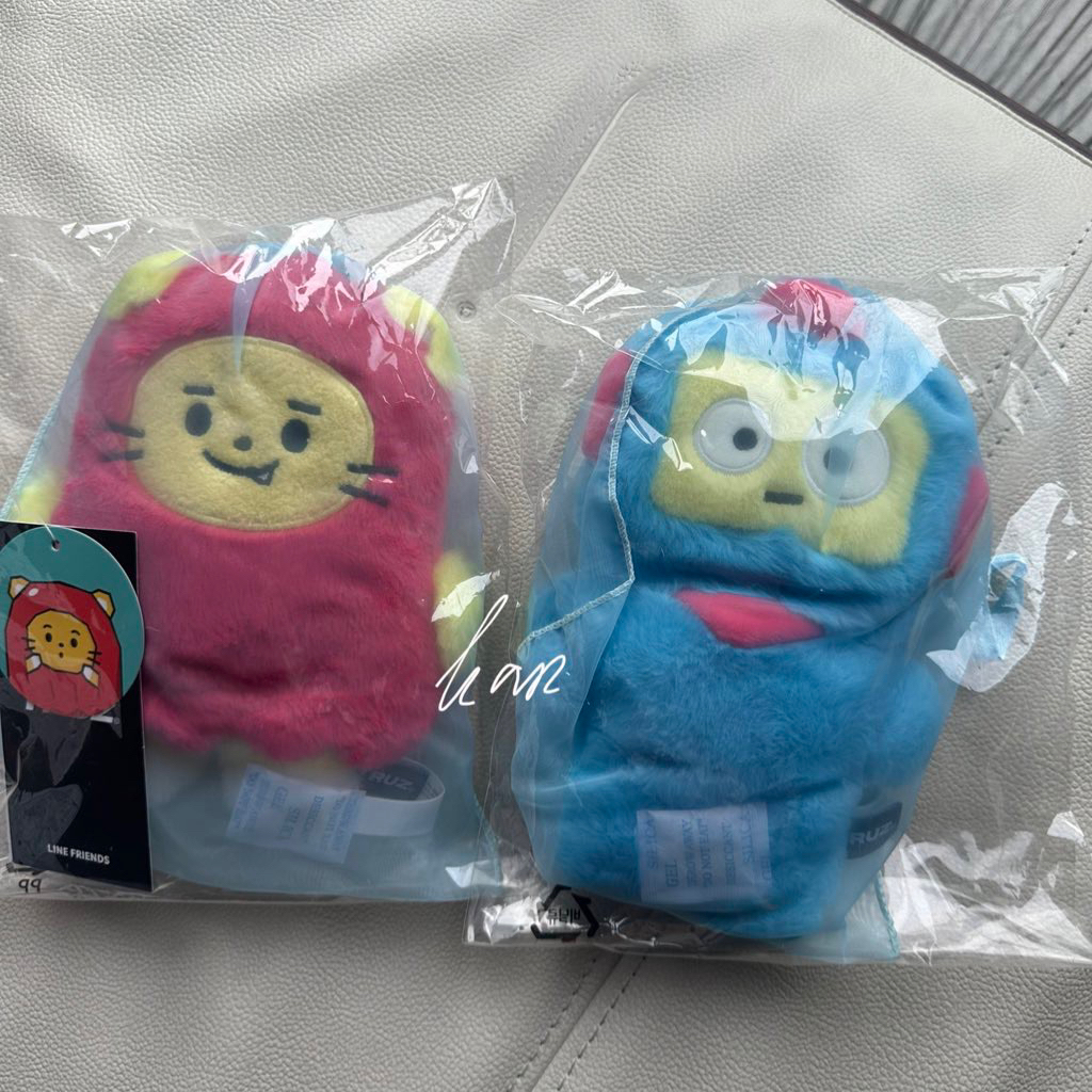 [READY STOCK] TRUZ FLAT FUR DOLL TREASURE | lawoo, hikun