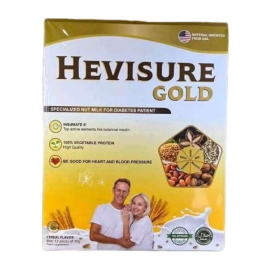 

PAKET 1-6 BOX HEVISURE GOLD MILK ASLI SUSU OBAT DIABETES KENCING MANIS KADAR GULA RENDAH