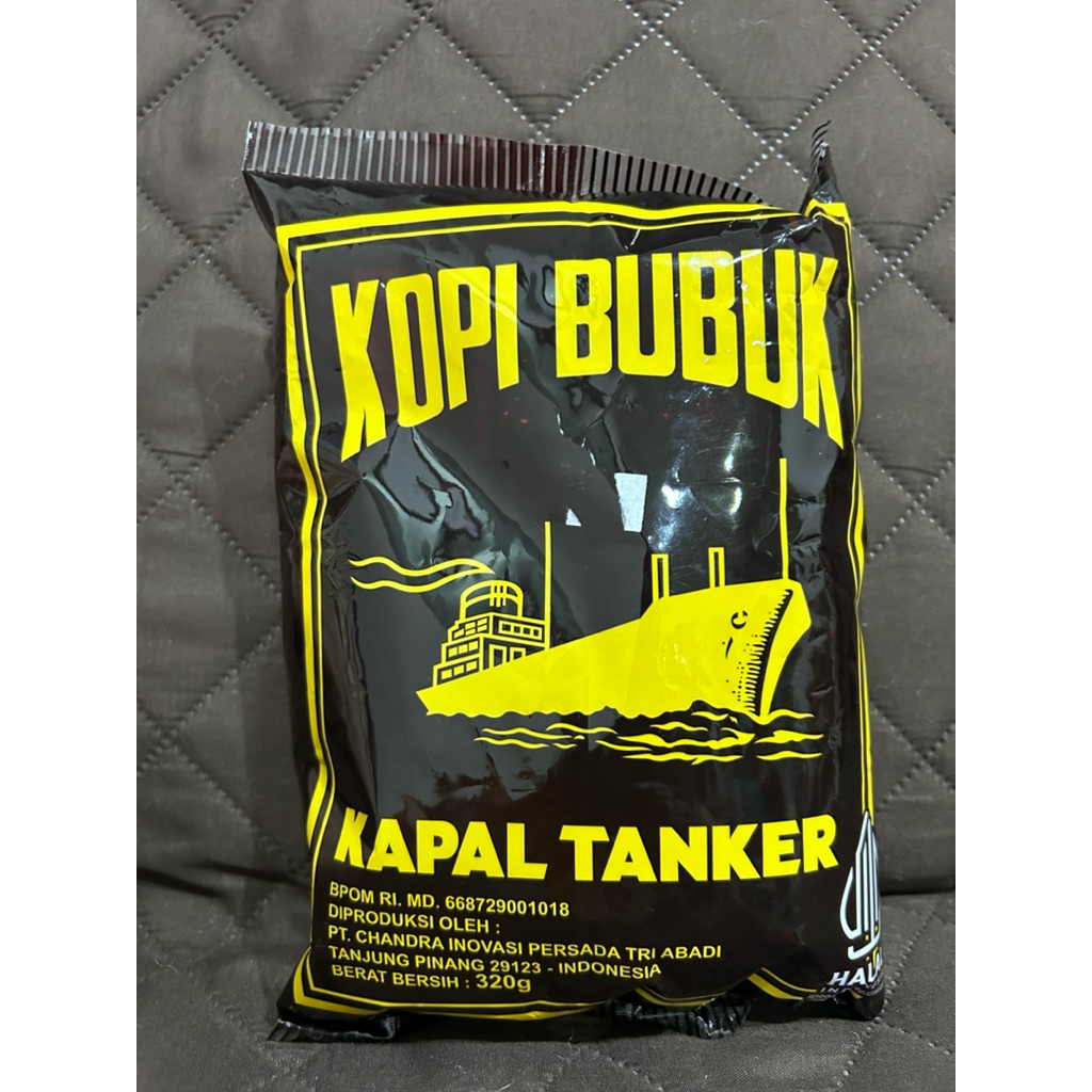 

Kopi Bubuk Kapal Tanker - 320 Gr