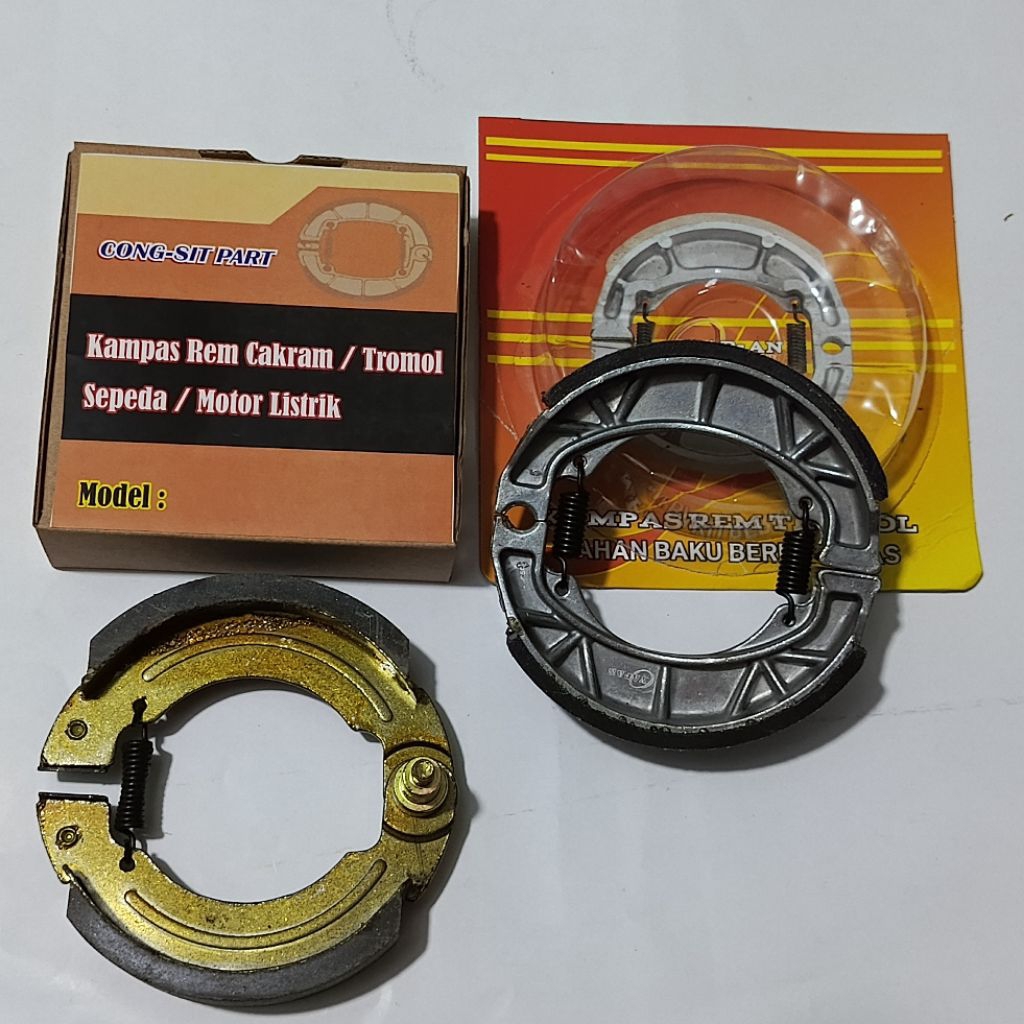 KAMPAS REM SEPEDA LISTRIK EXOTIC GROZA X5 / SEPAKET DEPAN BELAKANG EXOTIC GROZA X5