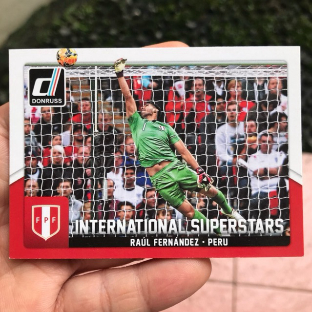 PANINI DONRUSS RAUL FERNANDEZ PERU