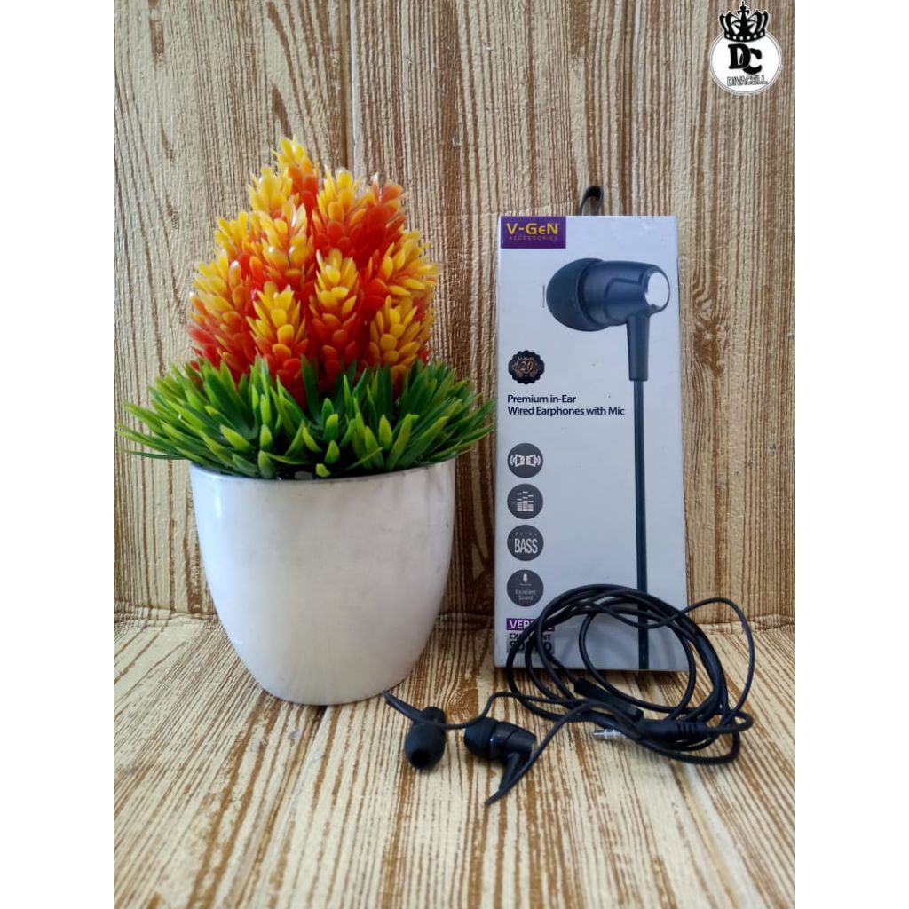 EARPHONE VGEN VEP-1 22 EXTRA BASS TERMURAH