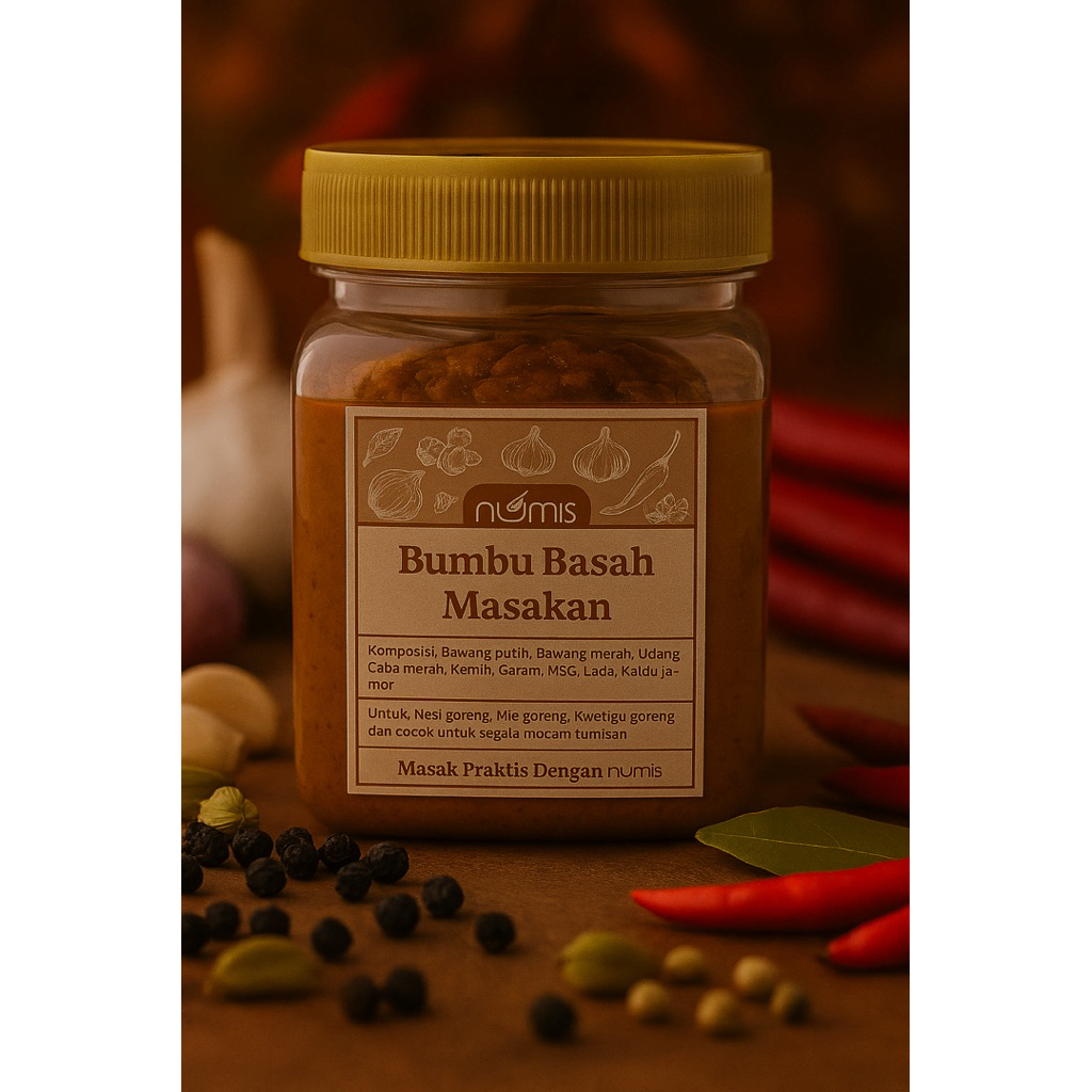 

NUMIS bumbu serbaguna (Nasi goreng, Mie goreng, Mie Nyemek, dan aneka Tumisan)