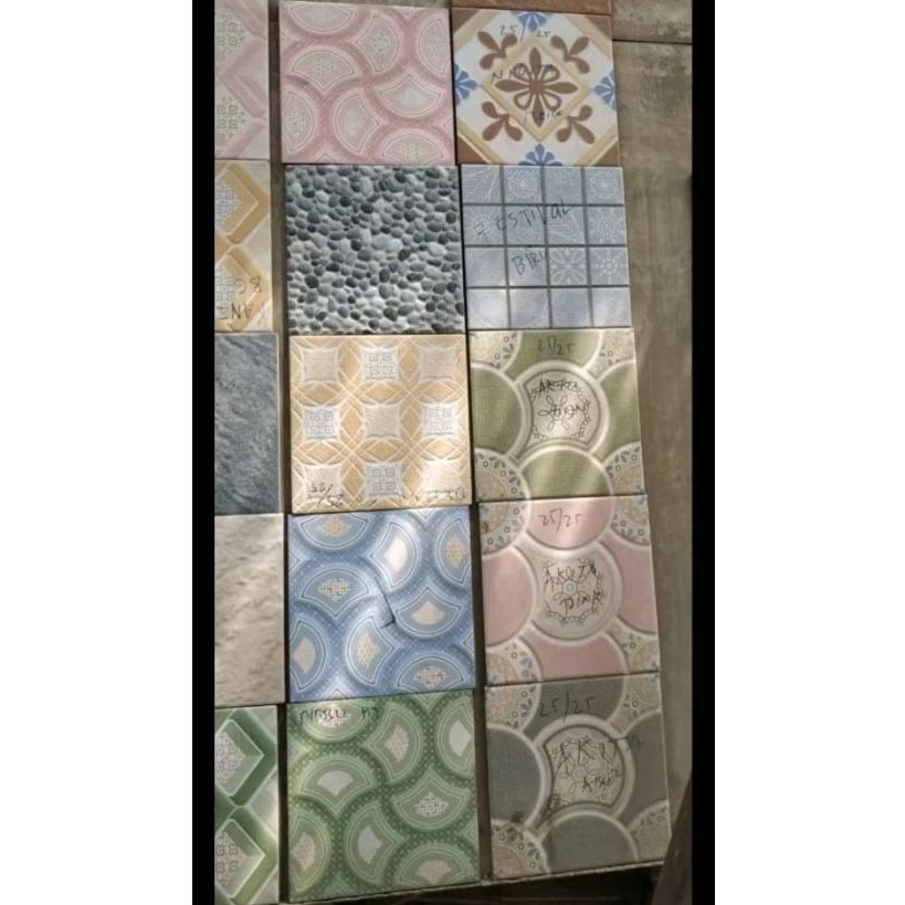 Keramik lantai kamar mandi