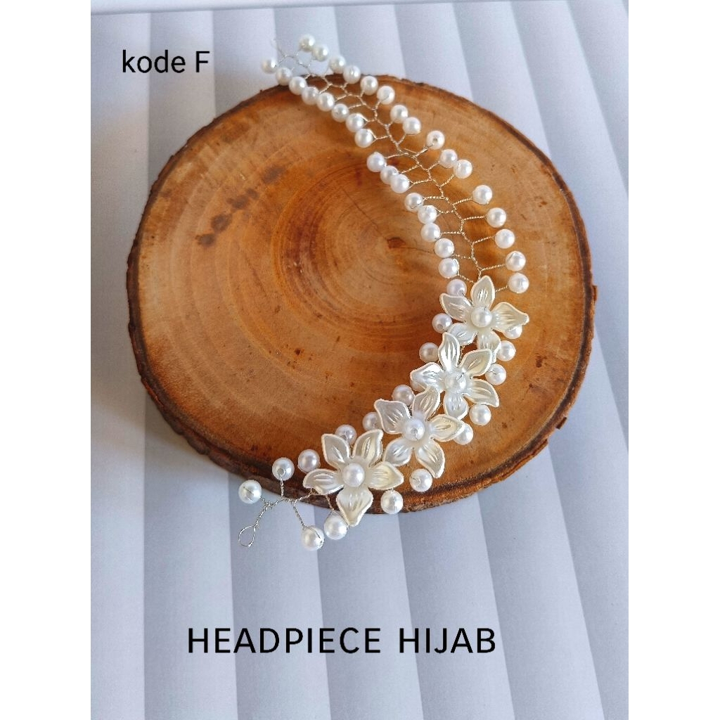 headpiece hijab/mahkota hijab/Tiara hijab (kode F)