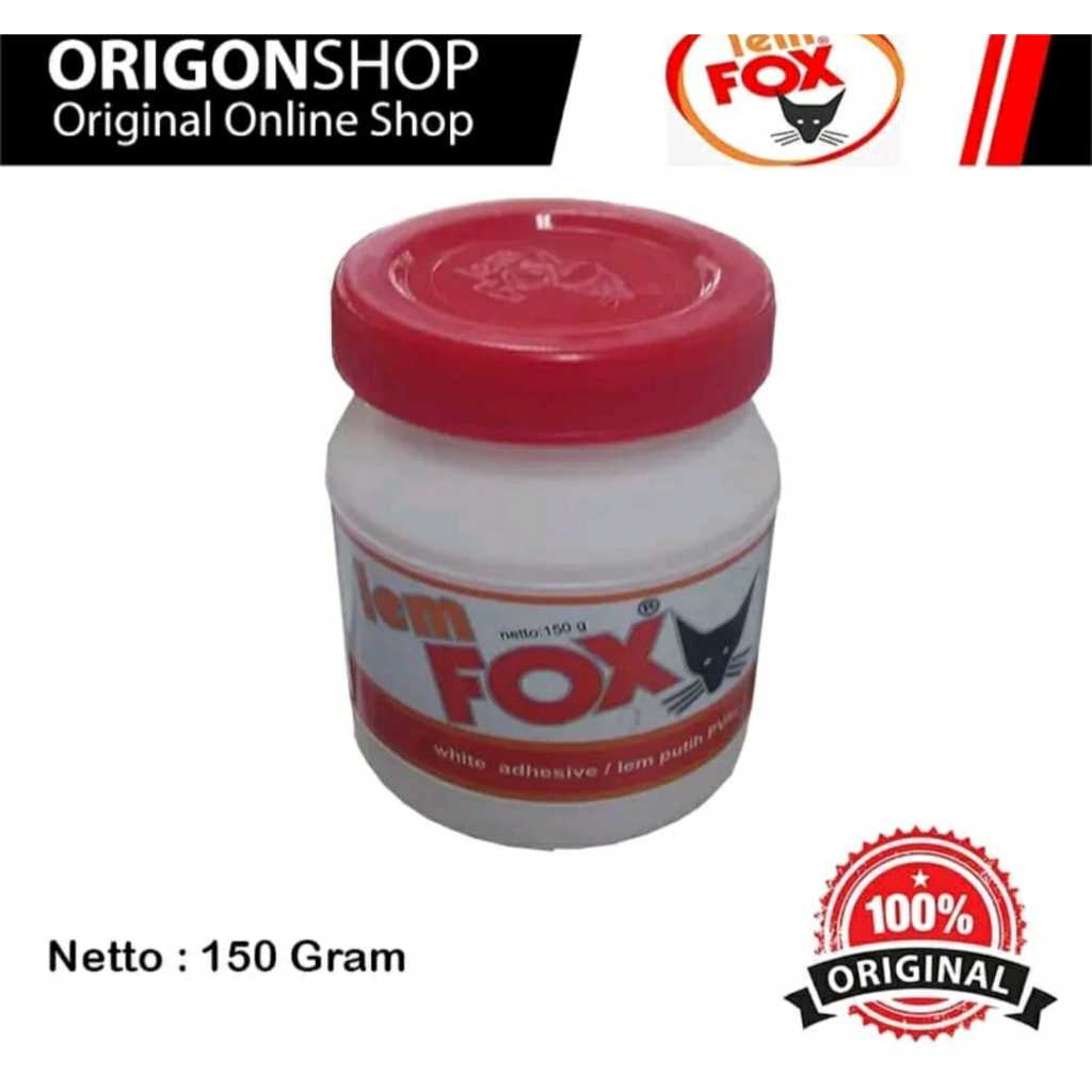 

[1PCS] FOX LEM PUTIH / lem fox putih 150 g