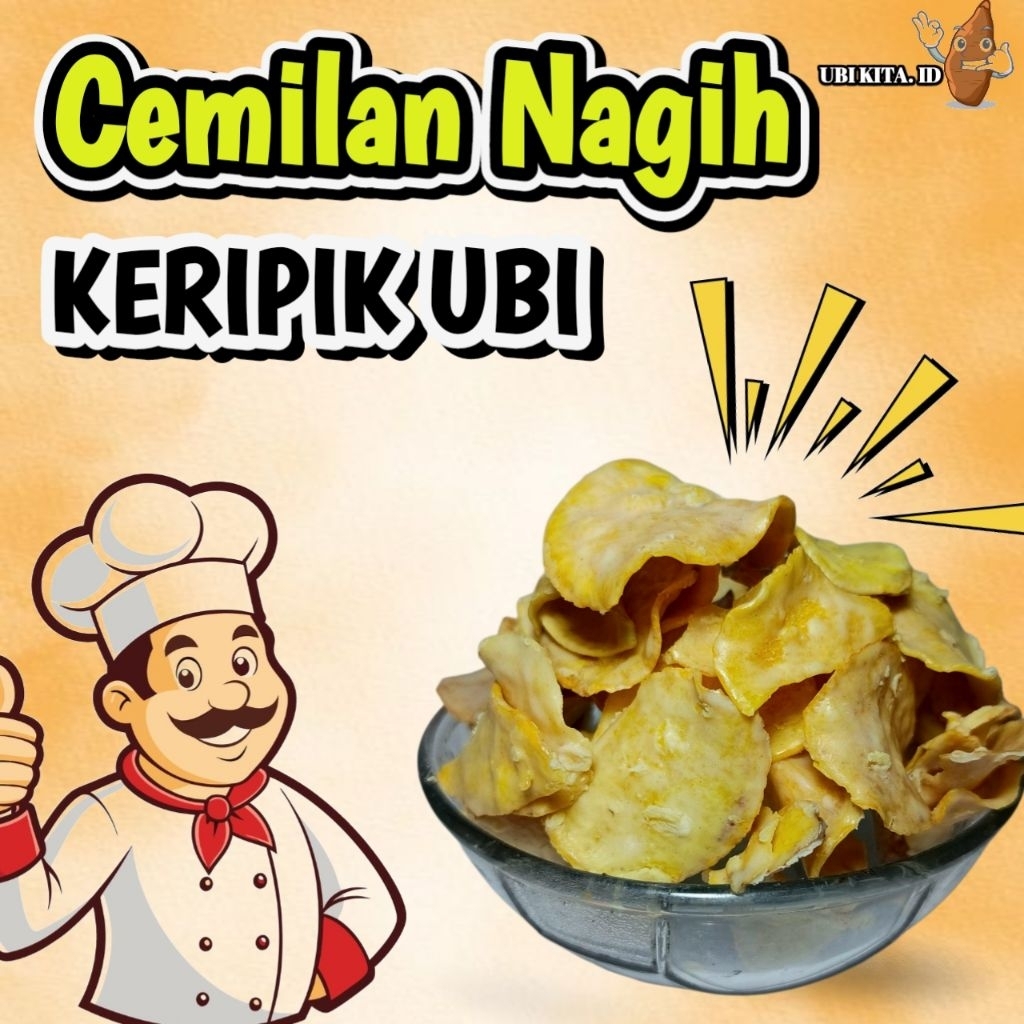 

KERIPIK UBI rasa tiramisu | Berat 500 ML Renyah dan manis