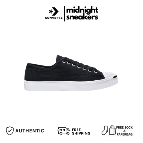 Sneakers Converse Jack Purcell Canvas Ox Black White Original