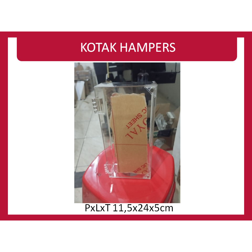 

Paket Kotak Hampers Custom PxLxT 11,5x24x5cm