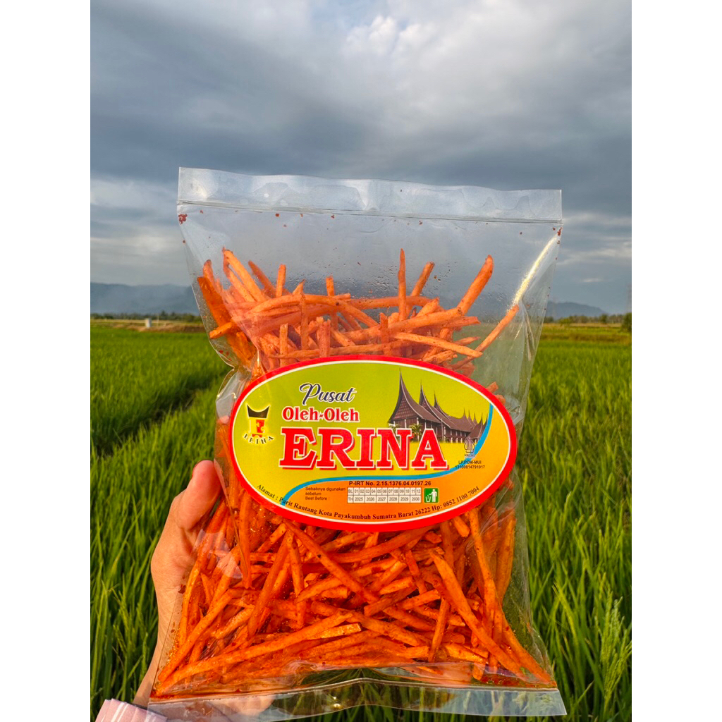 

kerupuk sanjai lidi talas balado erina