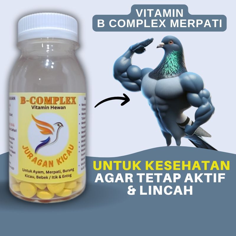 Vitamin B Complex Merpati Untuk Menjaga Kesehatan Agar Tetap Aktif Dan Lincah
