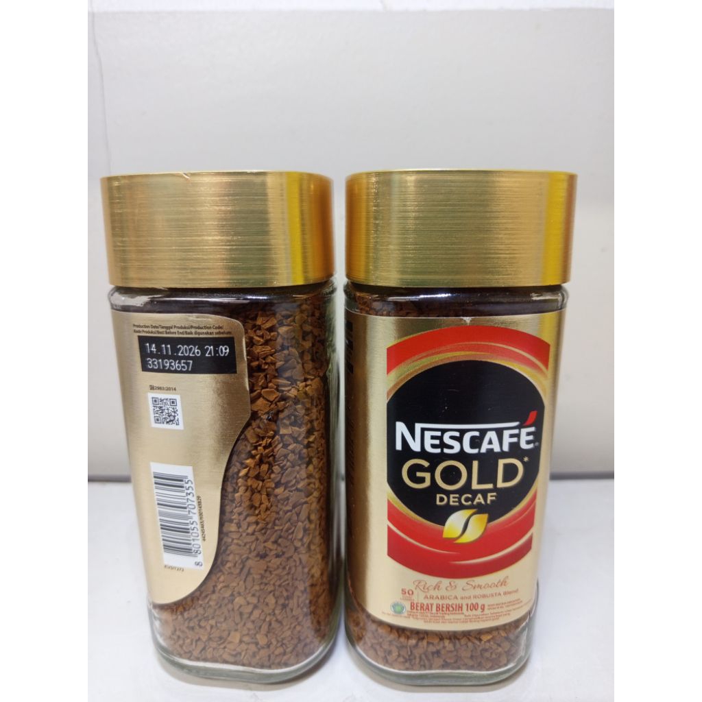

Promo NESCAFE GOLD Decaf Jar 100gr