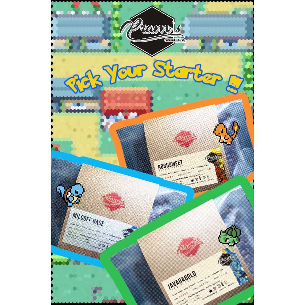 

KOPI ARABICA DAN ROBUSTA (SAMPLE PACK) ISI 3 VARIAN