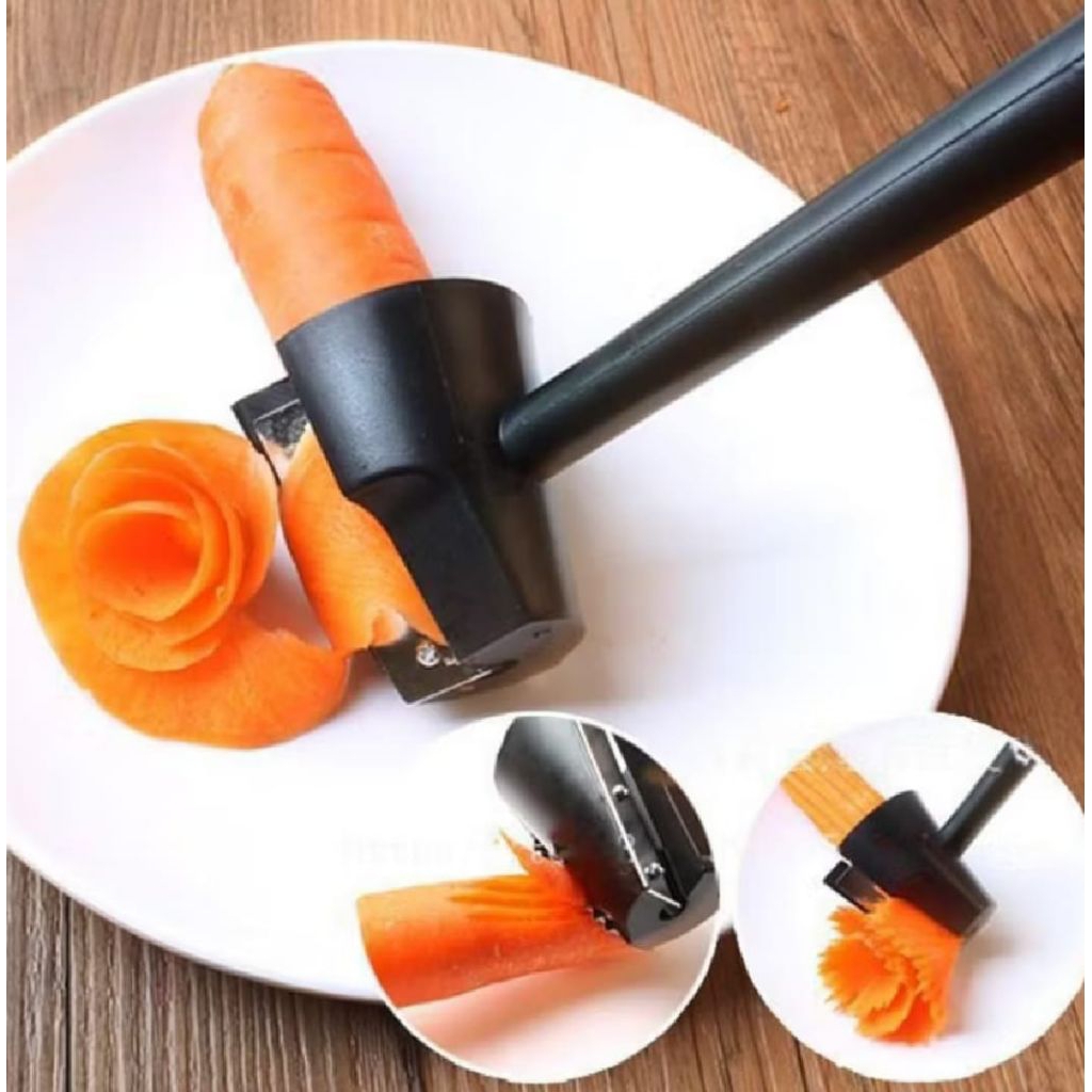 peeler/parutan wortel spiral