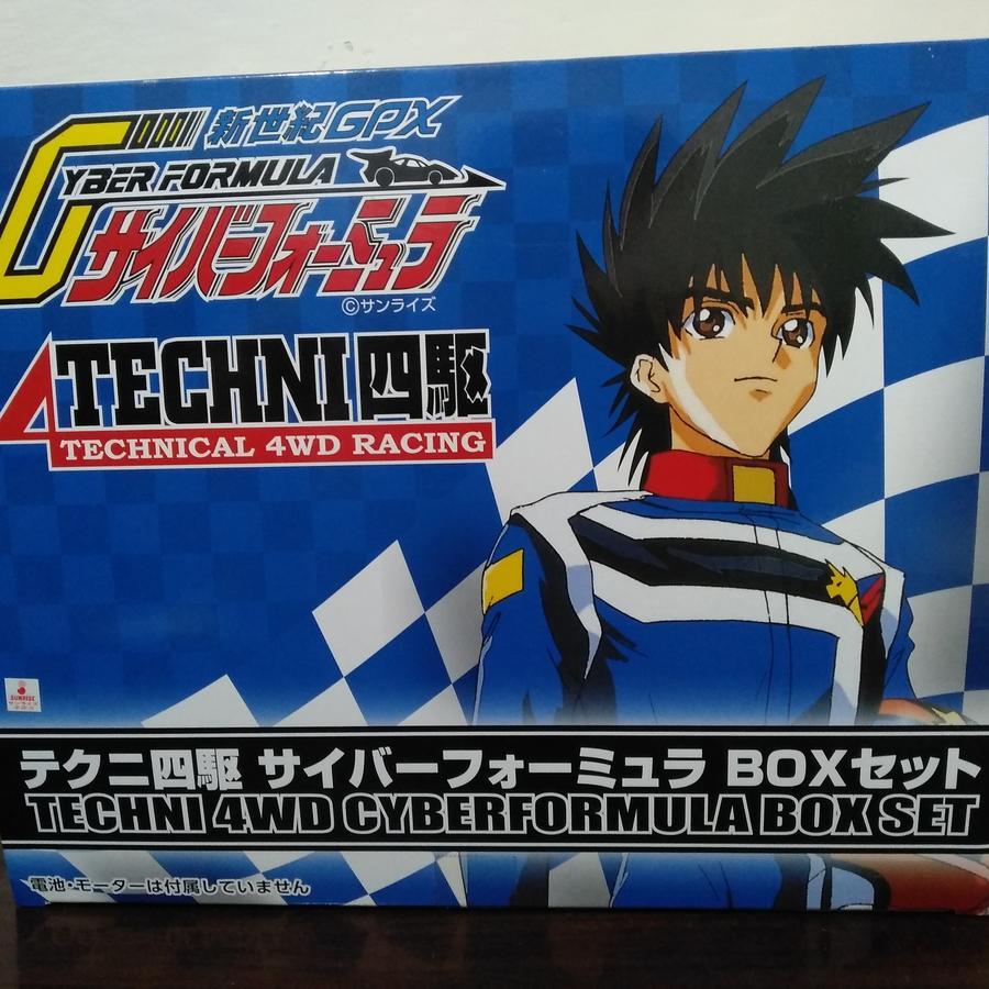 Aoshima Techni 4wd Cyber Formula Box Set
