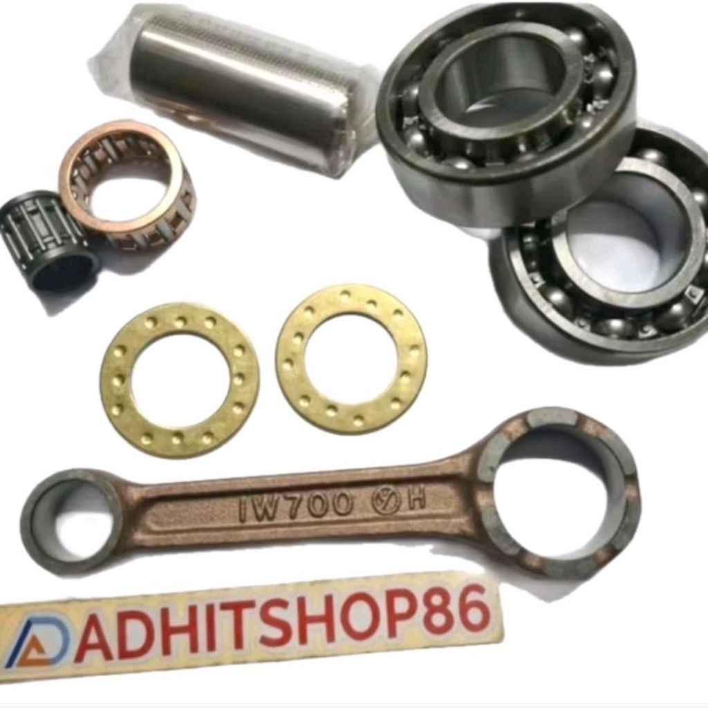 (PAKET ) STANG SEHER YAMAHA V 80 BERING LAHER KRUK AS YAMAHA V80