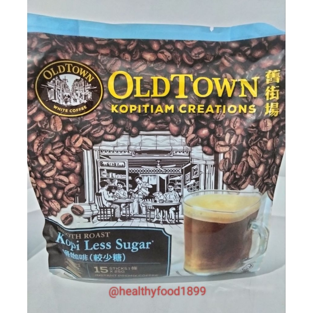

OldTown White Coffee Less Sugar – 1 Stick (25g) | Kopi Putih Instan Rendah Gula
