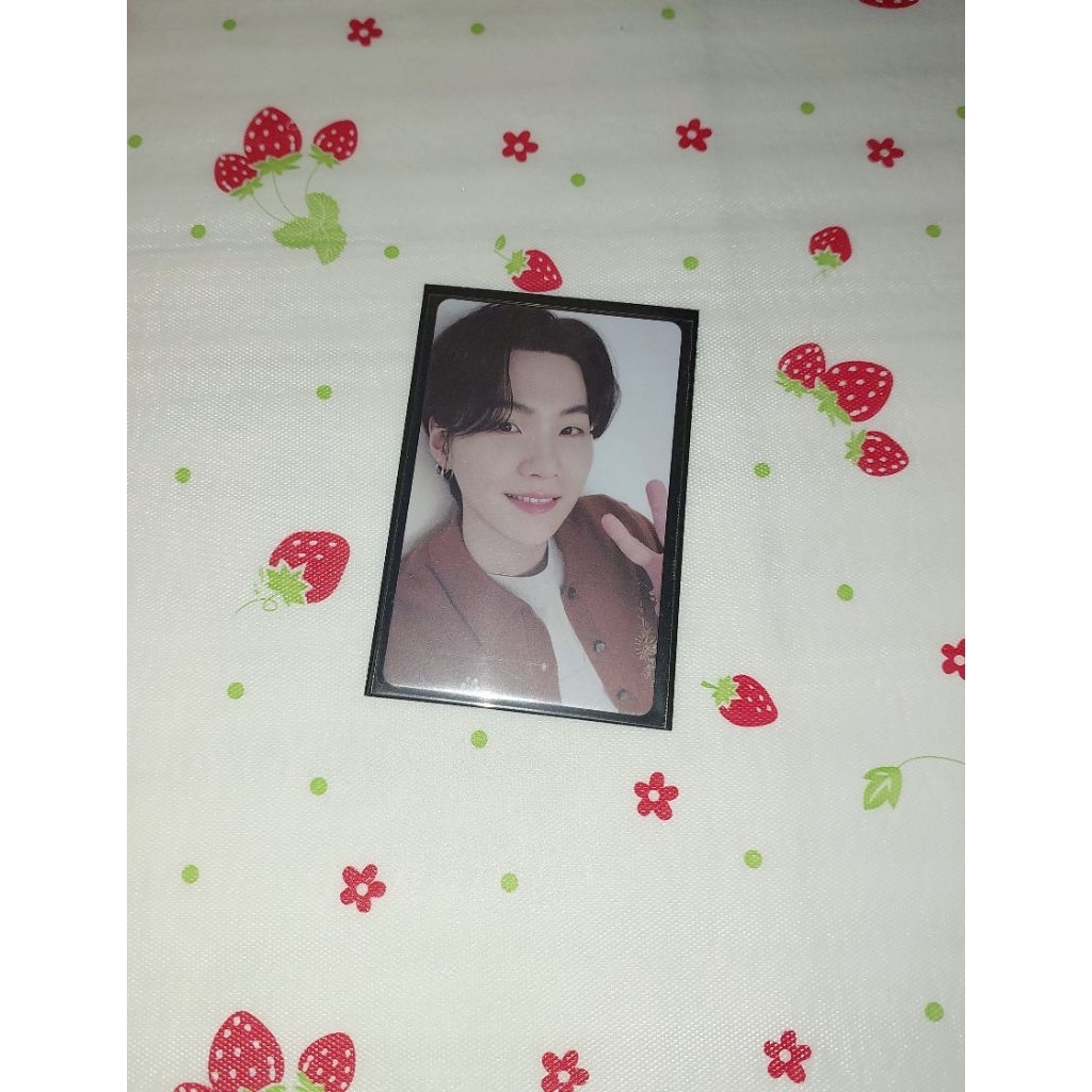Photocard Official BTS Suga Lucky Draw DDay Tour