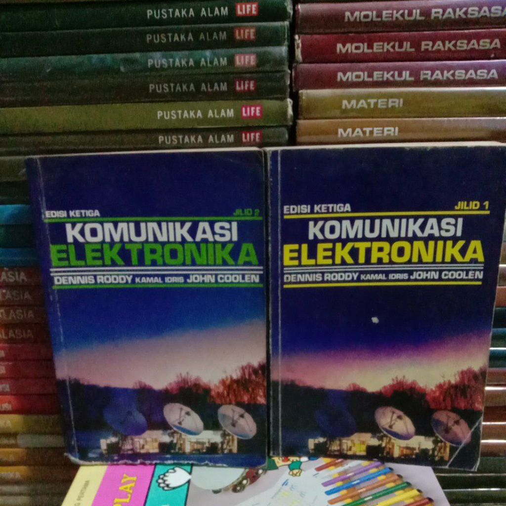 BUKU TEKNIK KOMUNIKASI ELEKTRONIKA JILID 1&2