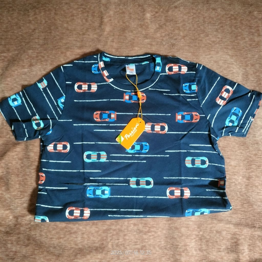 Atasan anak laki-laki Passion Flower