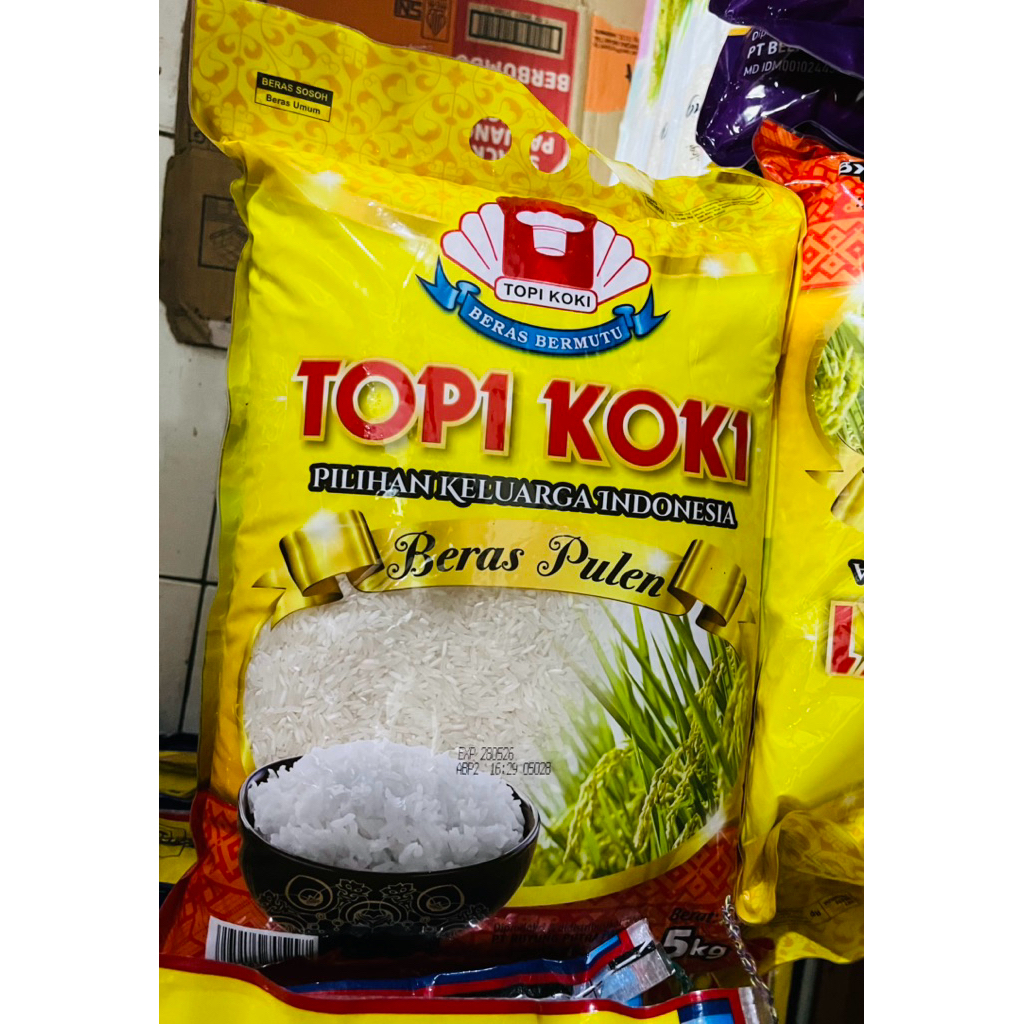 

BERAS TOPI KOKI 5KG