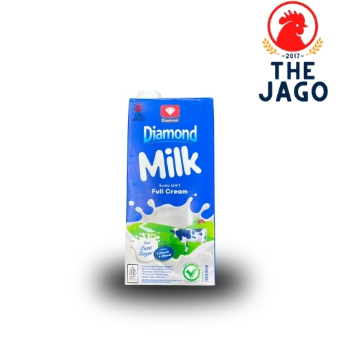 

Diamond Susu UHT Full Cream 1L Susu Cair Murni Terbaik Non Pengawet Halal