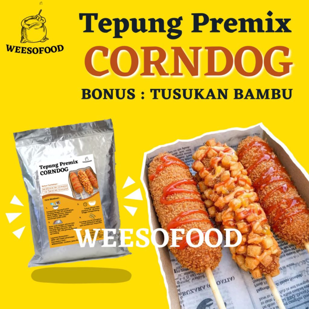 

Tepung corndog instan 250 gram