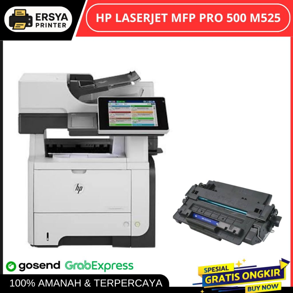 Printer HP LaserJet Pro 500 M525 Scan Copy F4 Murah Berkualitas