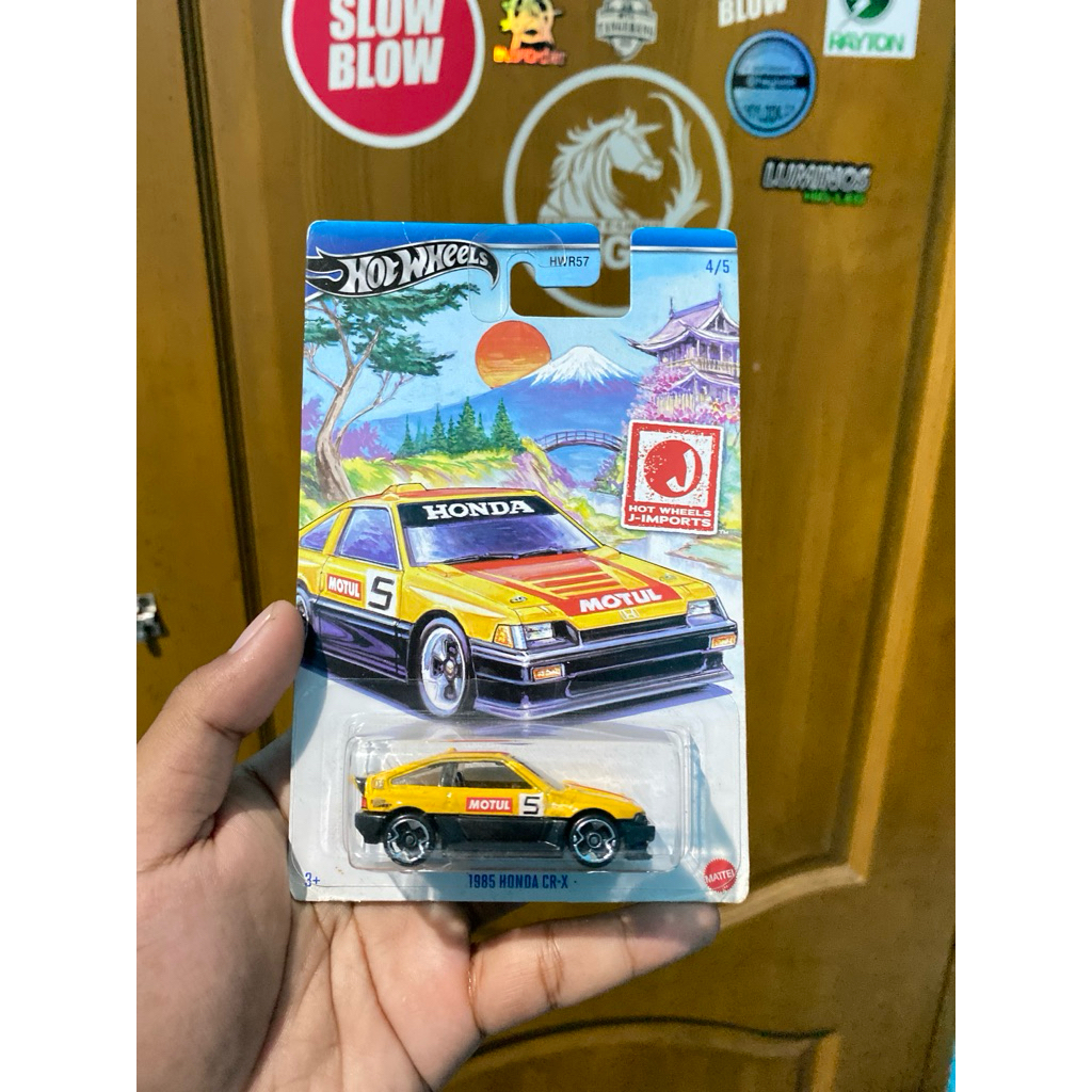 HOTWHEELS 1985 HONDA CR-X