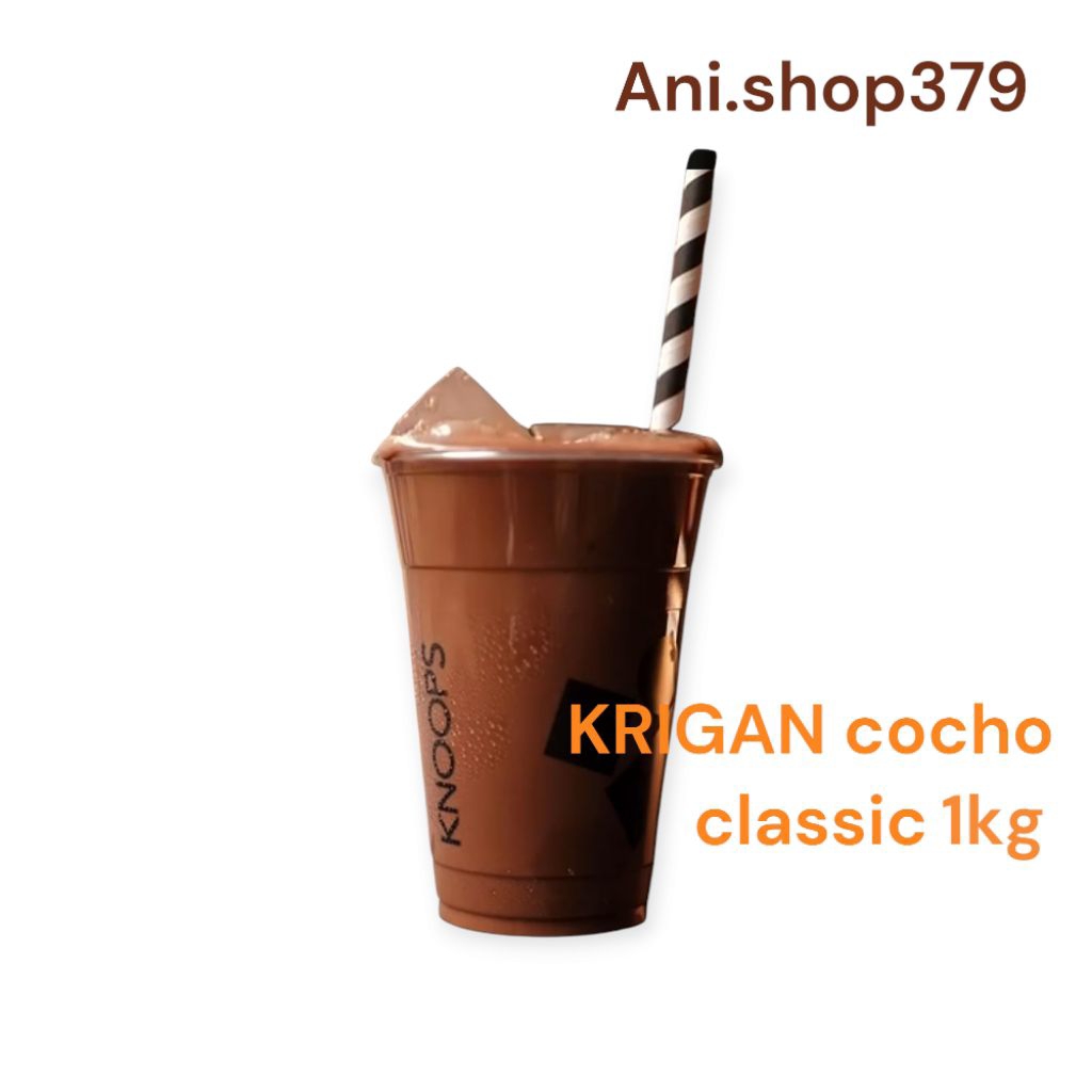 

KRIGAN POWDER DRINK coklat classic 1kg x 12/cartoon