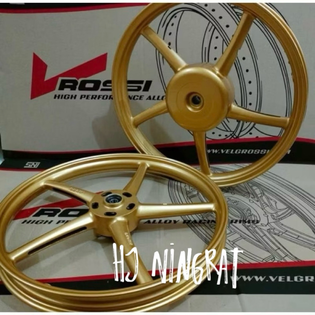 VRossi Palang 5 Copy RCB Vario 110 - 125 - 150 Ring 14 - Ring 17 - Sprint RC Sanca Velg Sprint Sanca