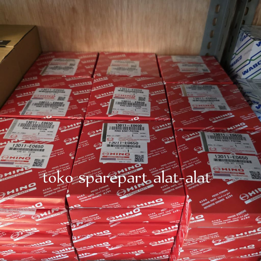 13011-E0650 Ring piston Sparepart Hino Lohan