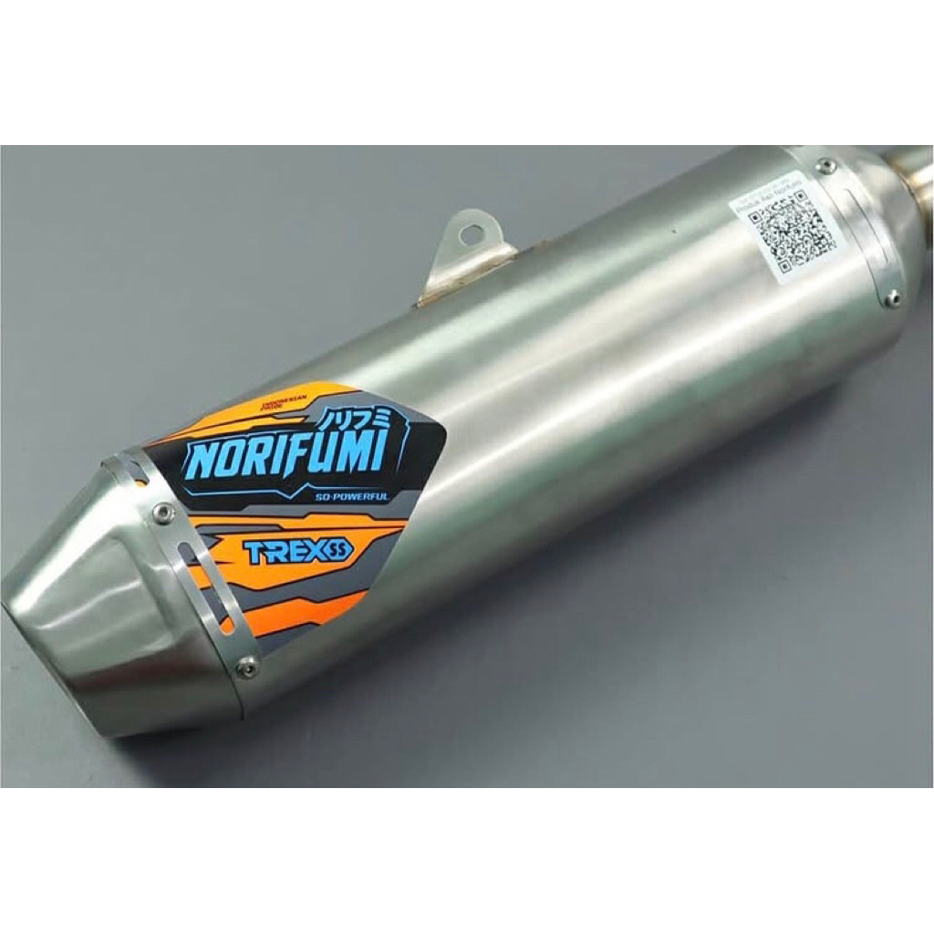 knalpot klx 230 norifumi trex xx