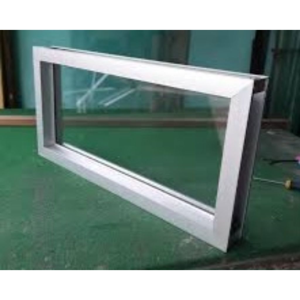 Boven kaca mati 35x70 cm.boven aluminium