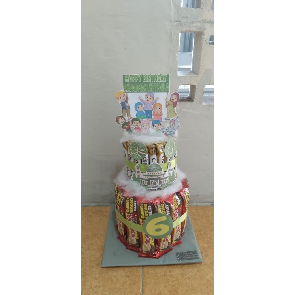 

Snack tower tema anak paud