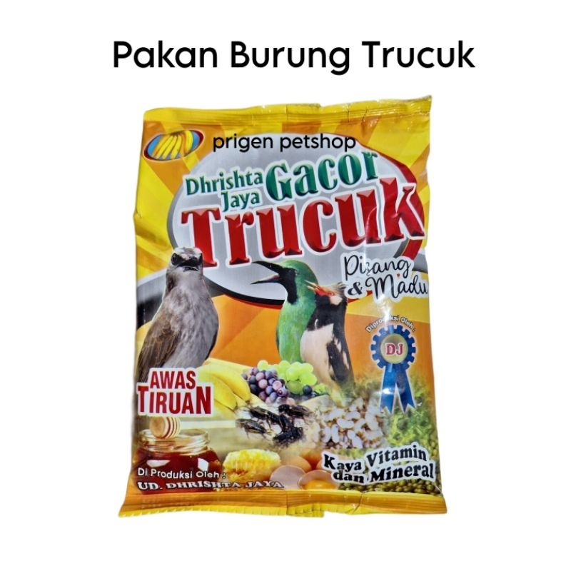 Gacor Trucuk Pakan/Voer Burung Trucuk Kutilang Kapas Tembah Cucak Ijo Cucak Rowo