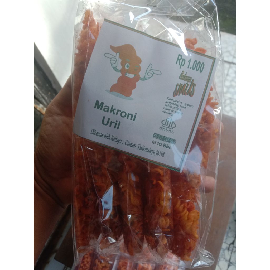 

MAKRONI URIL SPIRAL BANTAT KRIUK ISI 10 BKS