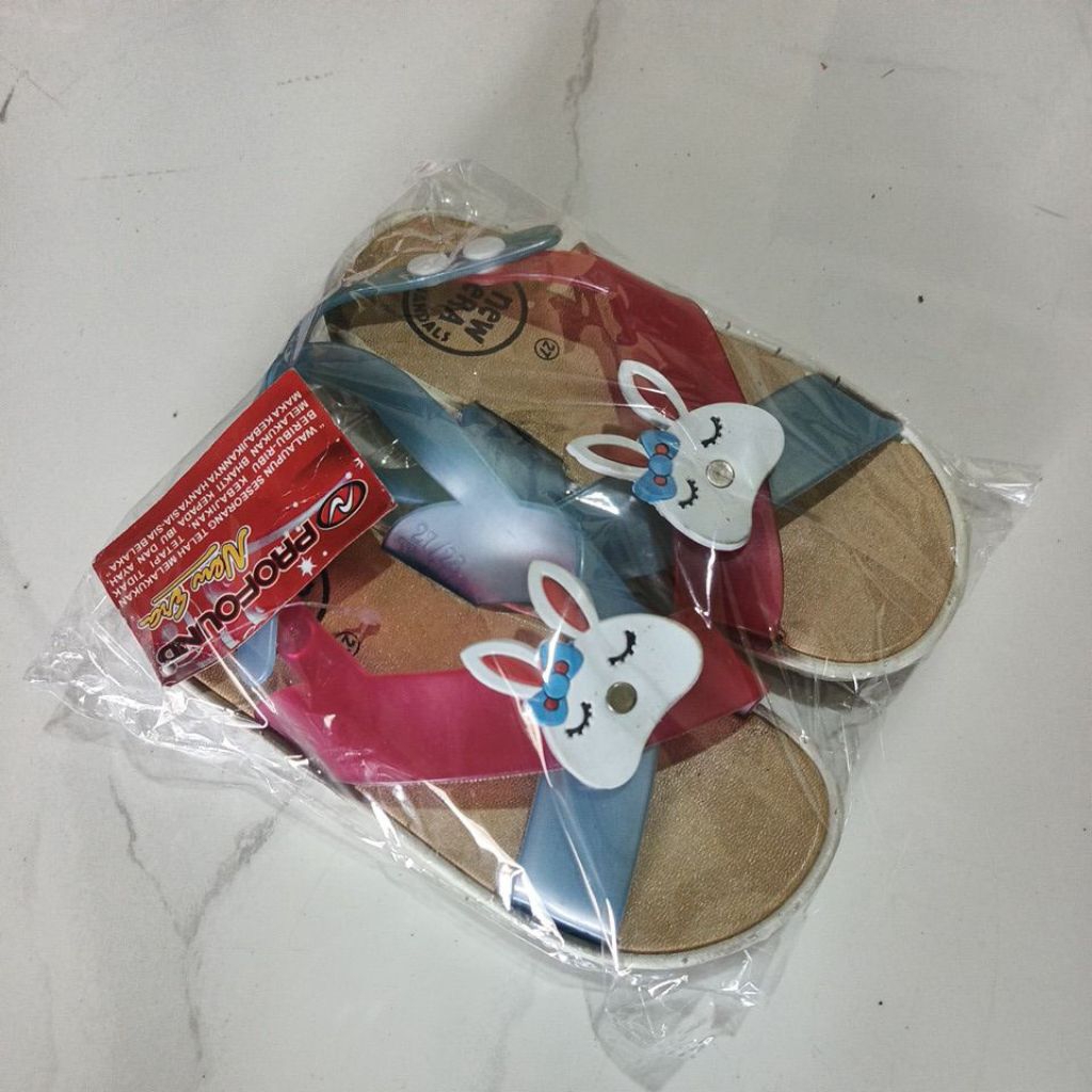 sandal selop anak perempuan new era