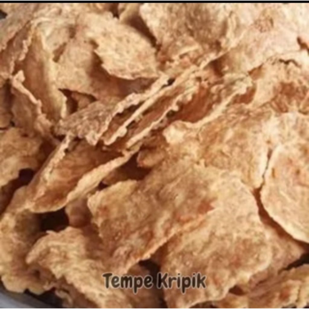 

Kripik tempe/goreng tempe,Renyah& Gurih,Kemasan (250gr)