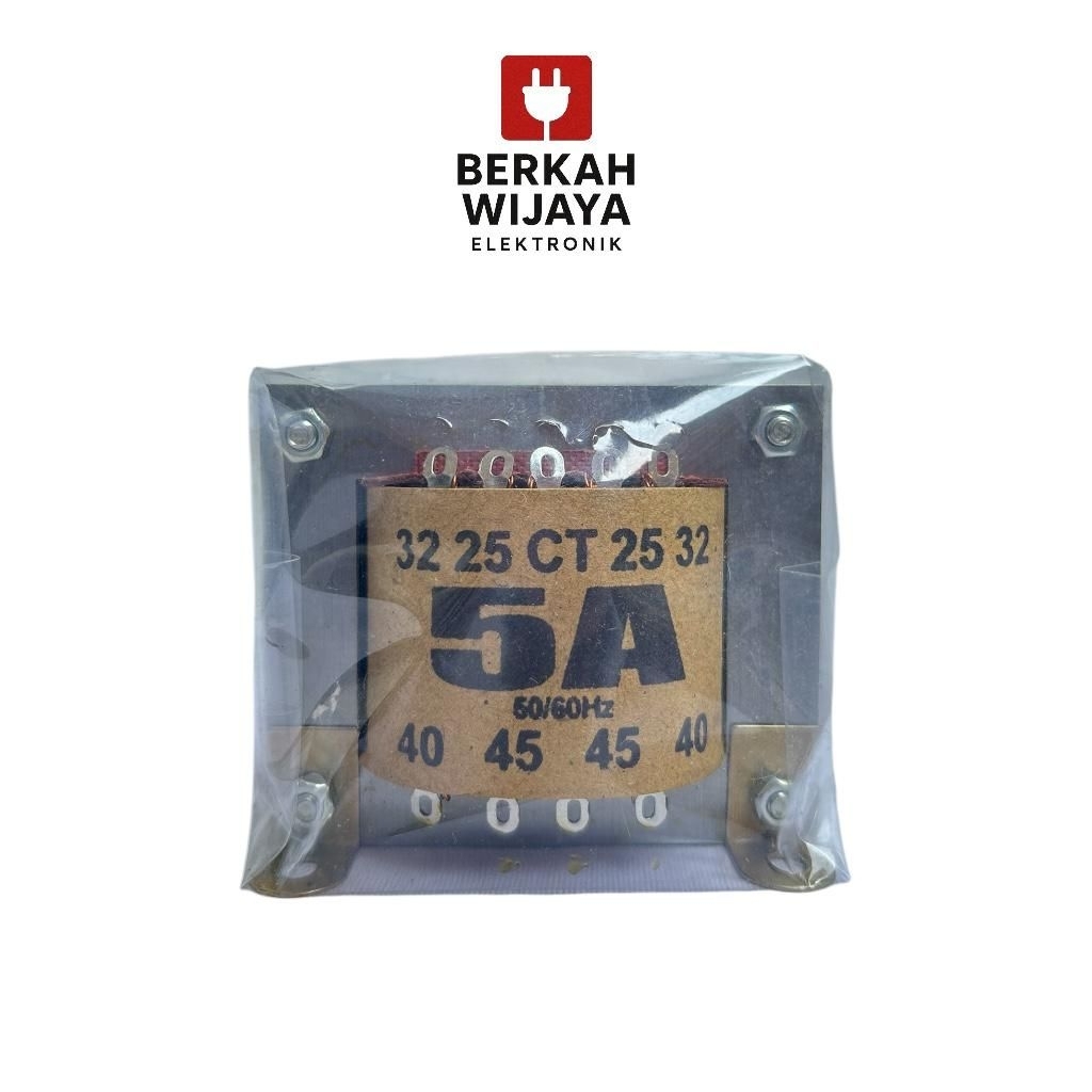 Trafo 5 Amper CT 45v / Travo 5a ct 45v Tembaga Murni tanpa campuran